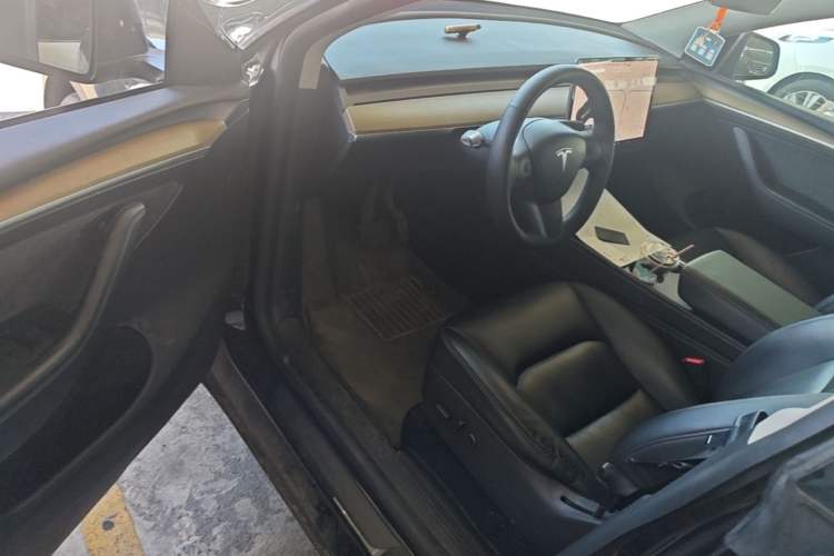 Used Tesla Model Y 2021 Standard Range Rear-Wheel Drive Version Driver Seat