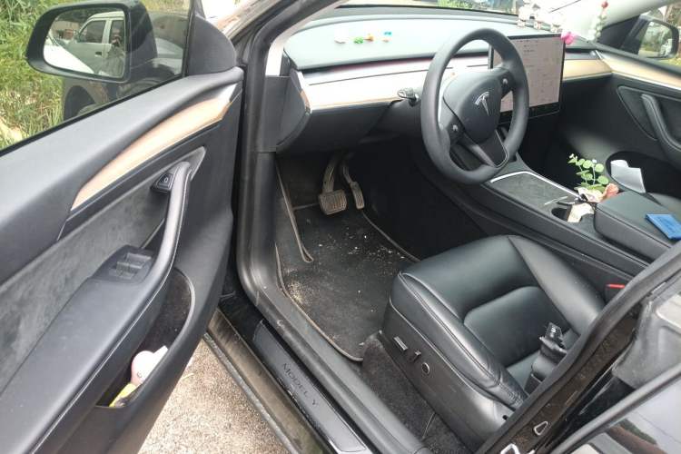 Used Tesla Model Y 2021 Standard Range Rear-Wheel Drive Version Driver Seat