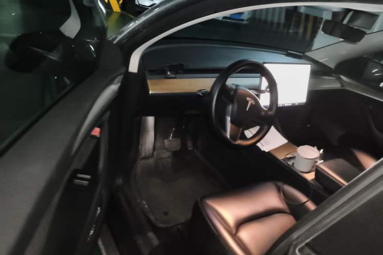 Used Tesla Model Y 2021 Standard Range Rear-Wheel Drive Version Driver Seat