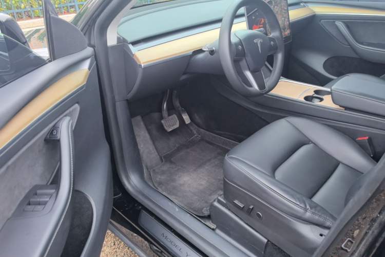 Used Tesla Model Y 2021 Standard Range Rear-Wheel Drive Version Driver Seat