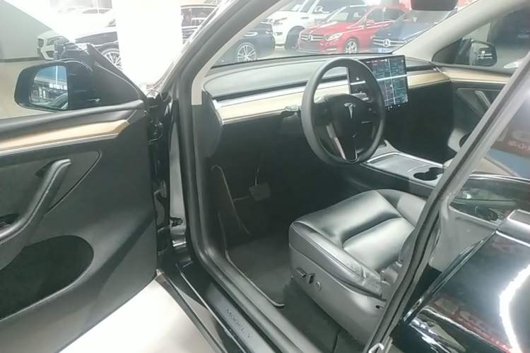 Used Tesla Model Y 2021 Standard Range Rear-Wheel Drive Version Driver Seat
