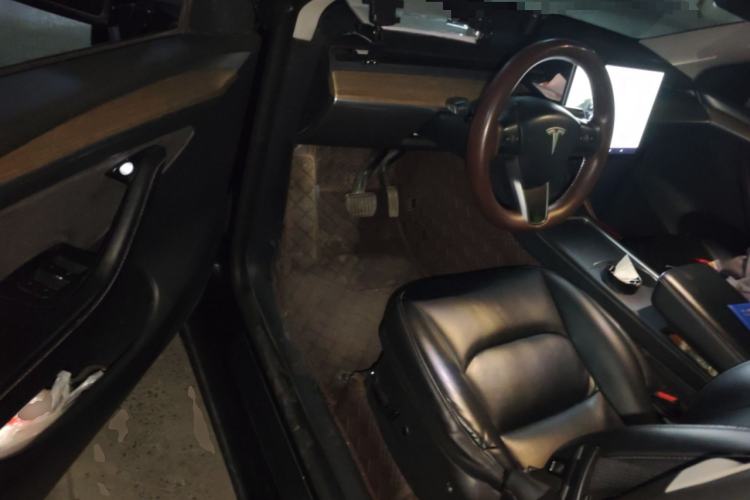 Used Tesla Model Y 2021 Standard Range Rear-Wheel Drive Version Driver Seat