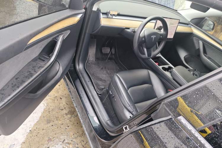 Used Tesla Model Y 2021 Standard Range Rear-Wheel Drive Version Driver Seat