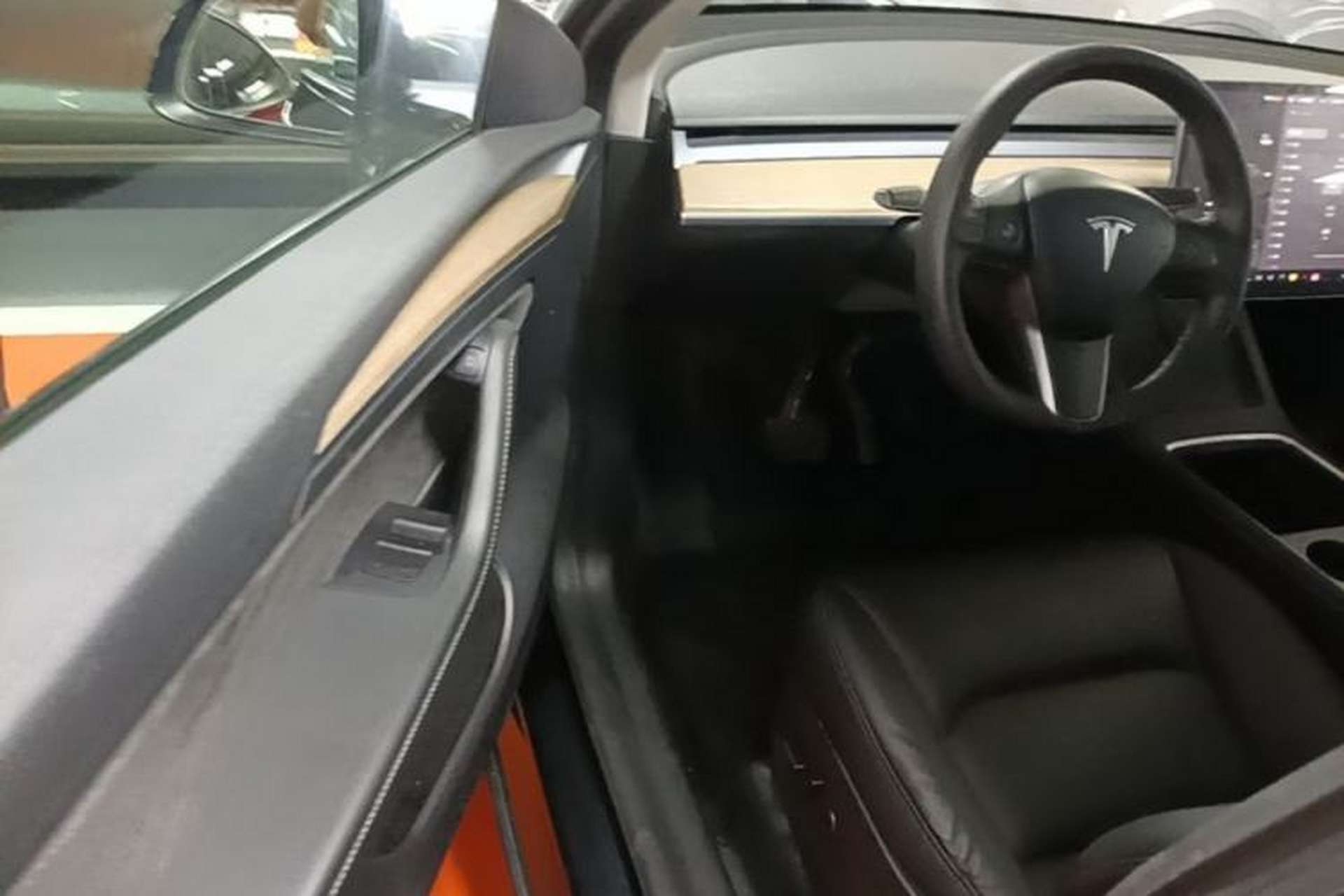 Used Tesla Model Y 2021 Long-Range All-Wheel-Drive Version Driver Seat