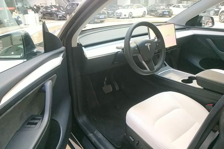 Used Tesla Model Y 2021 Standard Range Rear-Wheel Drive Version Driver Seat
