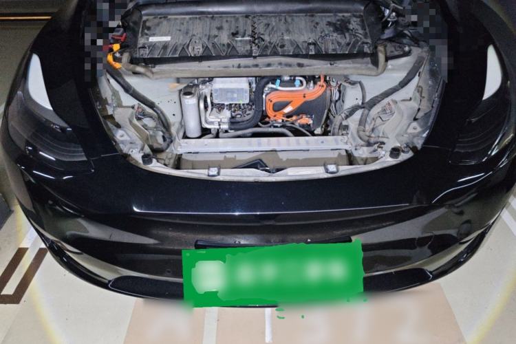 Used Tesla Model Y 2021 Standard Range Rear-Wheel Drive Version Engine Bay