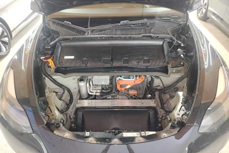 Used Tesla Model Y 2021 Long-Range All-Wheel-Drive Version Engine Bay