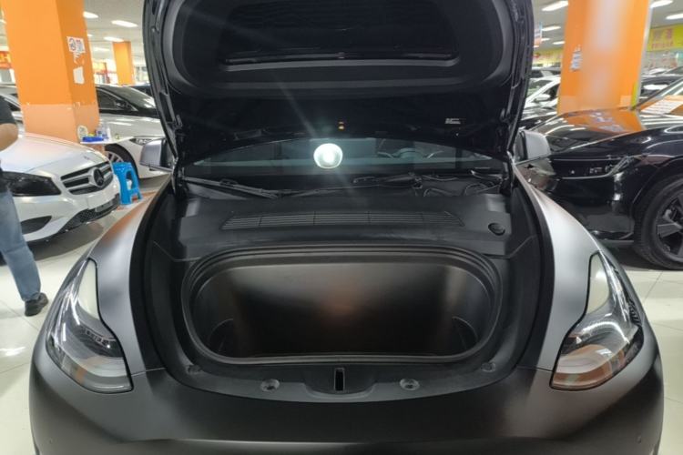 Used Tesla Model Y 2021 Long-Range All-Wheel-Drive Version Engine Bay