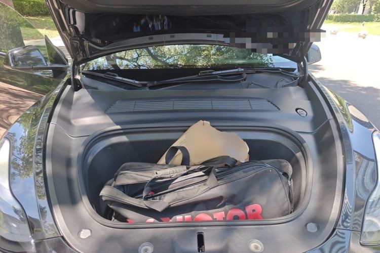 Used Tesla Model Y 2021 Standard Range Rear-Wheel Drive Version Engine Bay