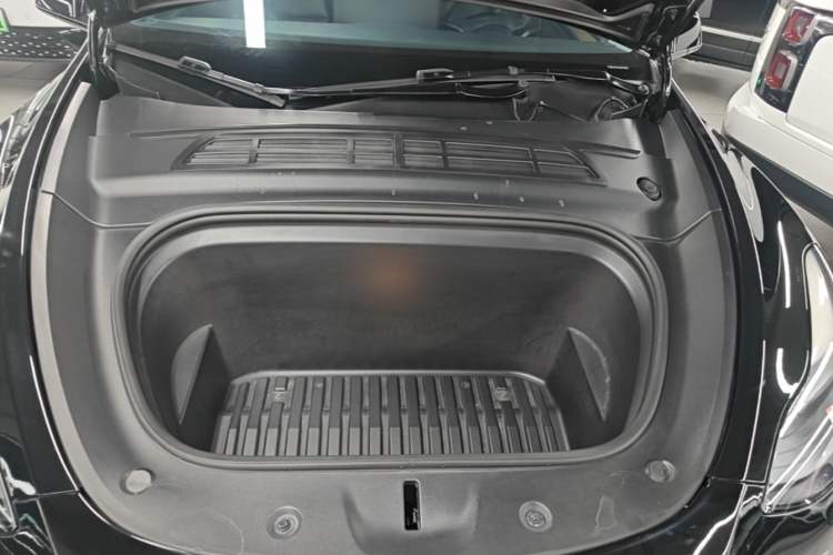 Used Tesla Model Y 2021 Long-Range All-Wheel-Drive Version 3D7 Engine Bay