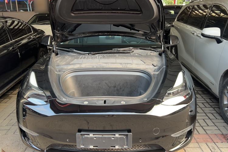 Used Tesla Model Y 2021 Long-Range All-Wheel-Drive Version Engine Bay