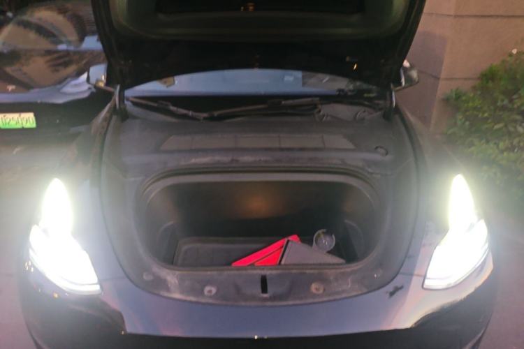 Used Tesla Model Y 2021 Standard Range Rear-Wheel Drive Version Engine Bay