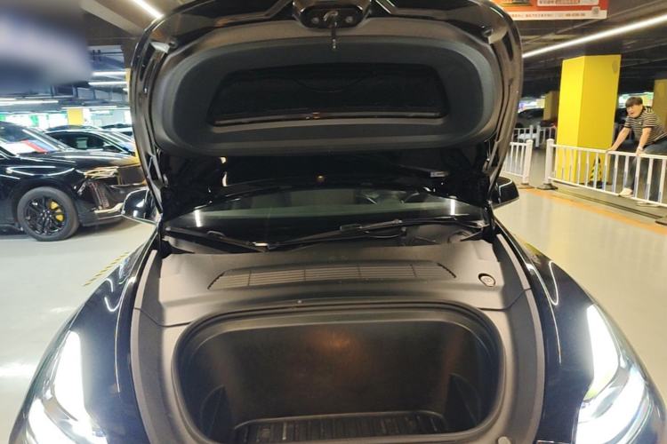 Used Tesla Model Y 2021 Long-Range All-Wheel-Drive Version 3D7 Engine Bay