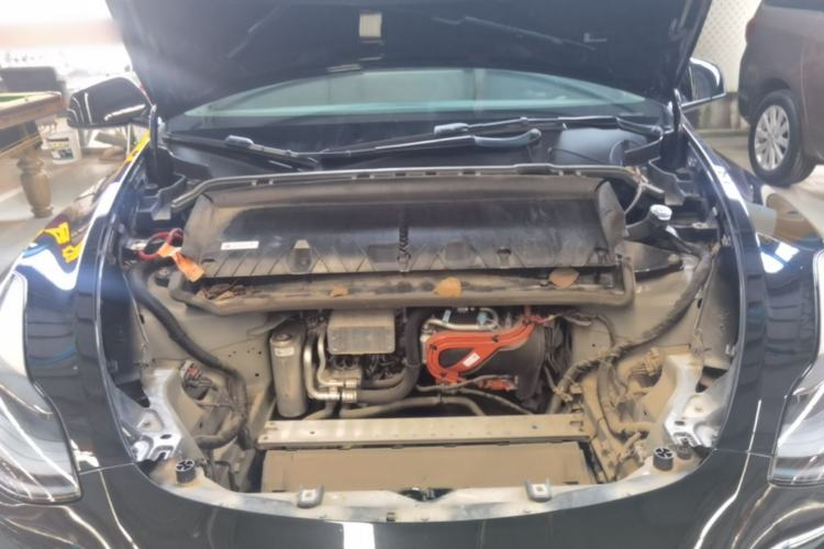 Used Tesla Model Y 2021 Standard Range Rear-Wheel Drive Version Engine Bay