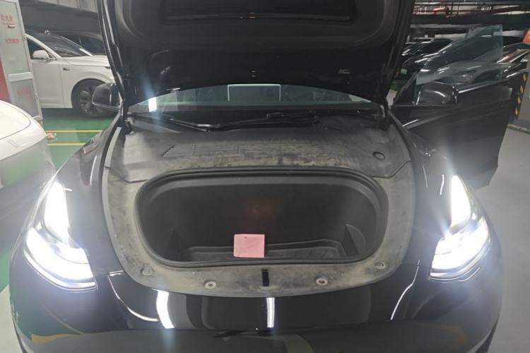 Used Tesla Model Y 2021 Long-Range All-Wheel-Drive Version Engine Bay