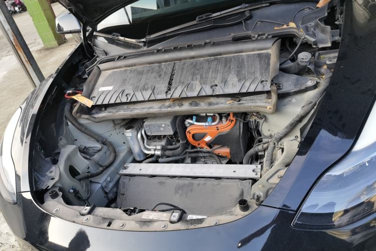 Used Tesla Model Y 2021 Long-Range All-Wheel-Drive Version Engine Bay