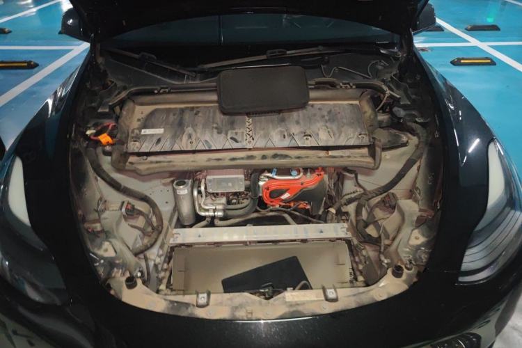 Used Tesla Model Y 2021 Standard Range Rear-Wheel Drive Version Engine Bay