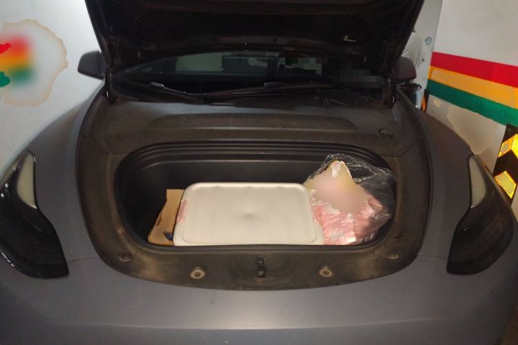 Used Tesla Model Y 2021 Standard Range Rear-Wheel Drive Version Engine Bay