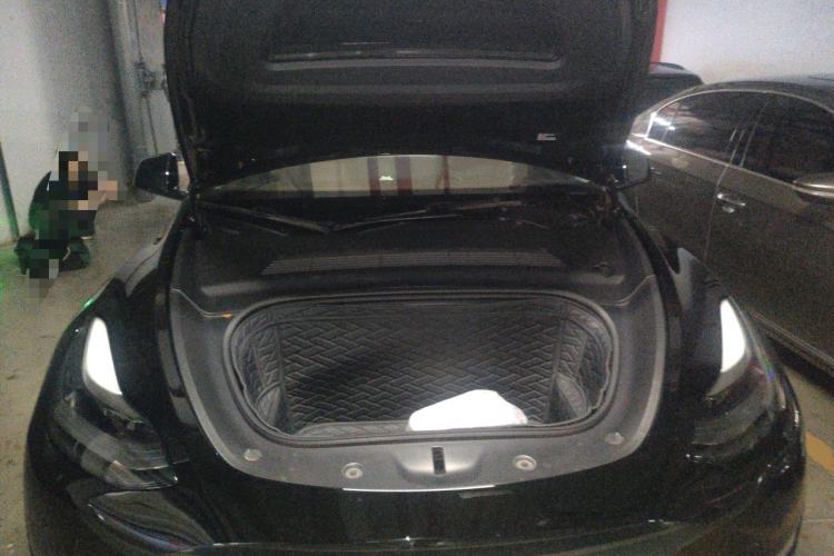 Used Tesla Model Y 2021 Long-Range All-Wheel-Drive Version Engine Bay