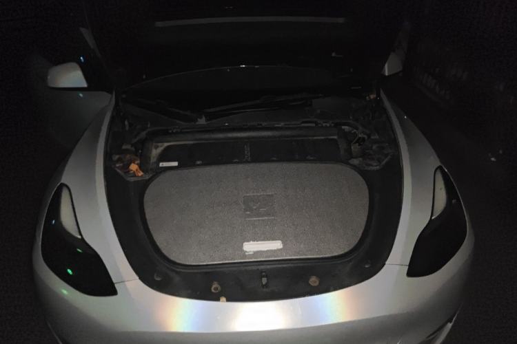 Used Tesla Model Y 2021 Standard Range Rear-Wheel Drive Version Engine Bay