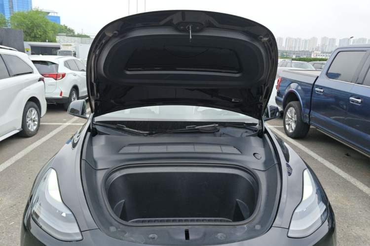Used Tesla Model Y 2021 Standard Range Rear-Wheel Drive Version Engine Bay