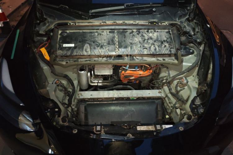 Used Tesla Model Y 2021 Standard Range Rear-Wheel Drive Version Engine Bay