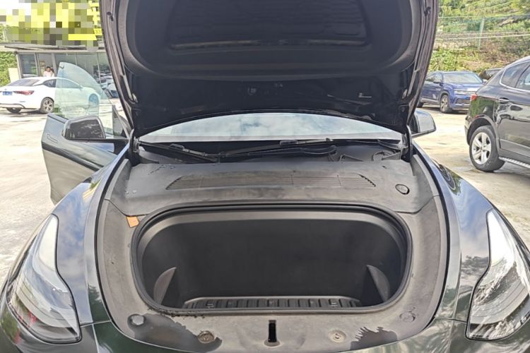 Used Tesla Model Y 2021 Standard Range Rear-Wheel Drive Version Engine Bay