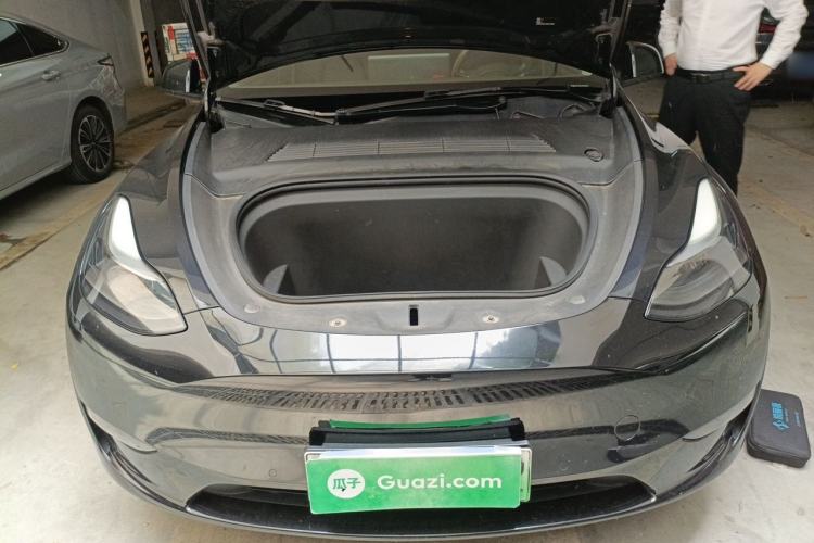 Used Tesla Model Y 2021 Standard Range Rear-Wheel Drive Version Engine Bay