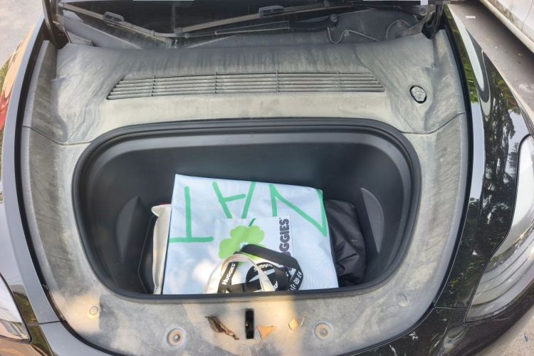 Used Tesla Model Y 2021 Standard Range Rear-Wheel Drive Version Engine Bay