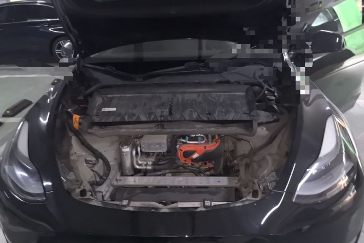 Used Tesla Model Y 2021 Long-Range All-Wheel-Drive Version Engine Bay