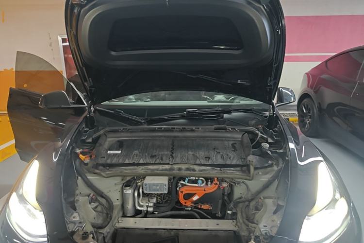 Used Tesla Model Y 2021 Standard Range Rear-Wheel Drive Version Engine Bay