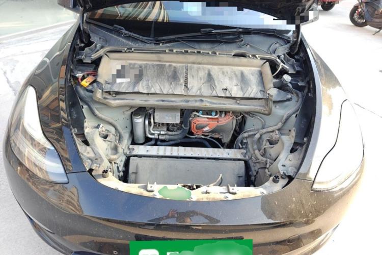 Used Tesla Model Y 2021 Standard Range Rear-Wheel Drive Version Engine Bay