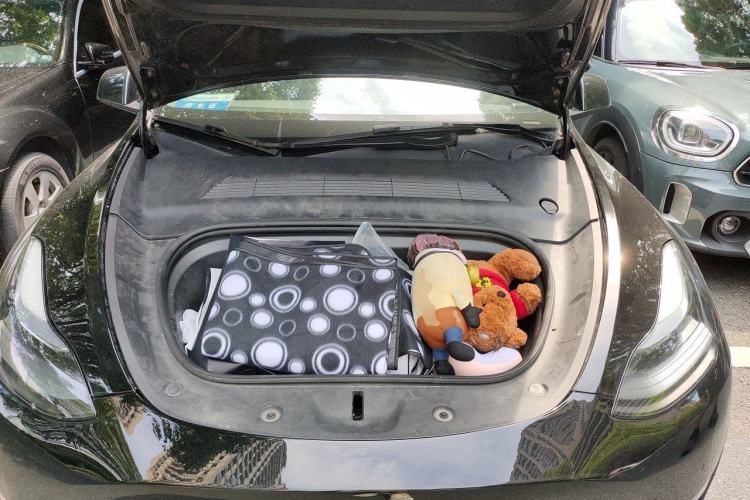 Used Tesla Model Y 2021 Long-Range All-Wheel-Drive Version Engine Bay