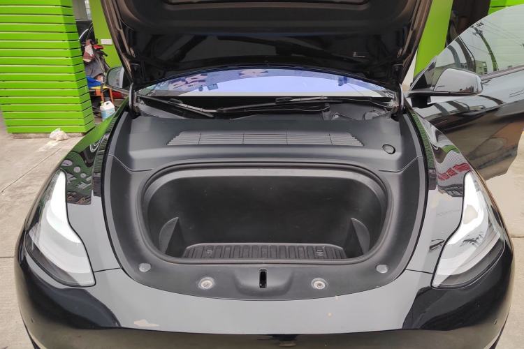 Used Tesla Model Y 2021 Standard Range Rear-Wheel Drive Version Engine Bay