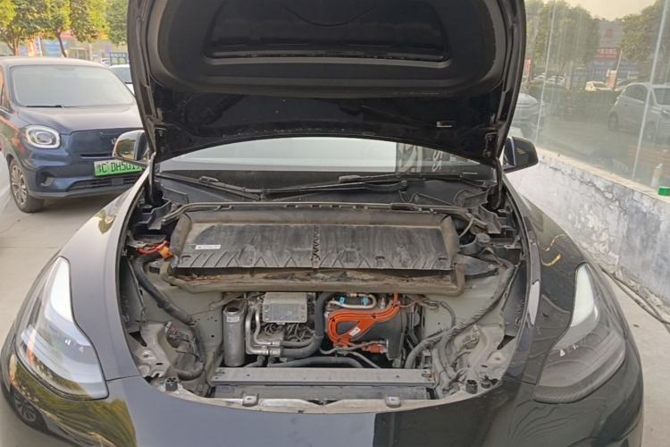 Used Tesla Model Y 2021 Standard Range Rear-Wheel Drive Version Engine Bay