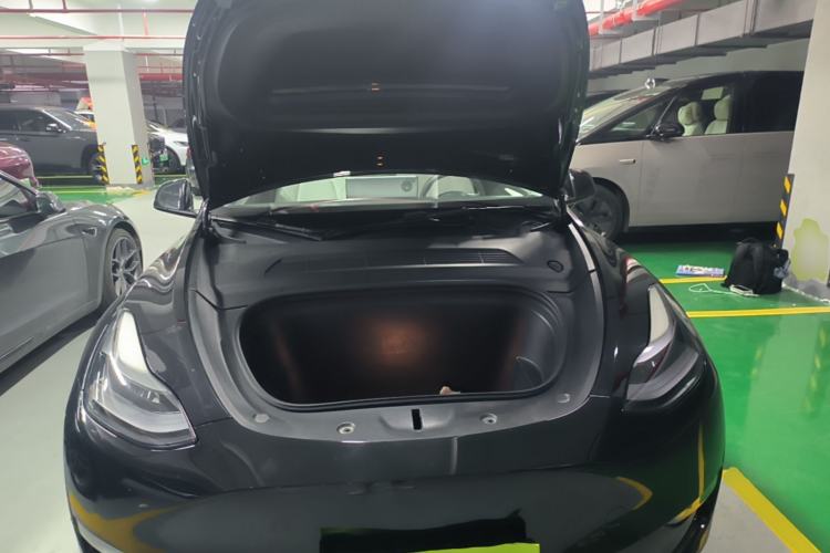 Used Tesla Model Y 2021 Long-Range All-Wheel-Drive Version 3D7 Engine Bay