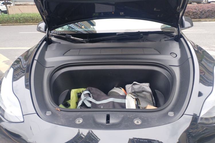 Used Tesla Model Y 2021 Standard Range Rear-Wheel Drive Version Engine Bay