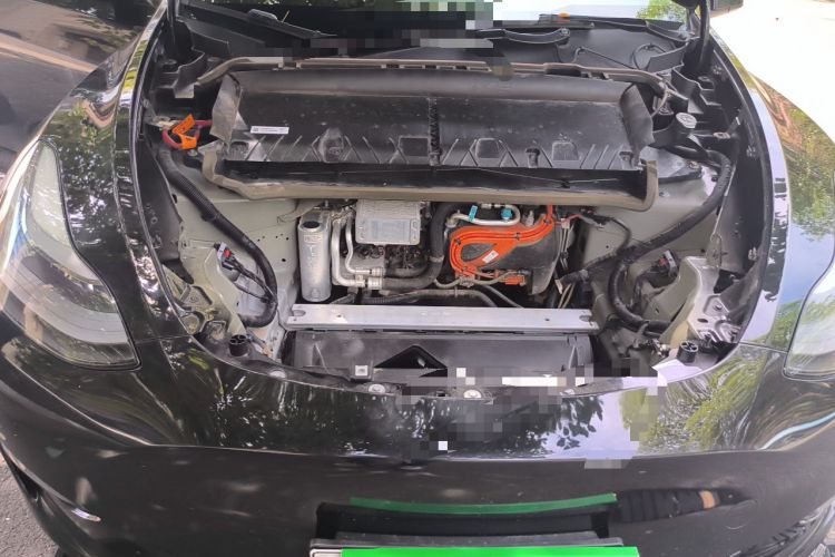Used Tesla Model Y 2021 Standard Range Rear-Wheel Drive Version Engine Bay