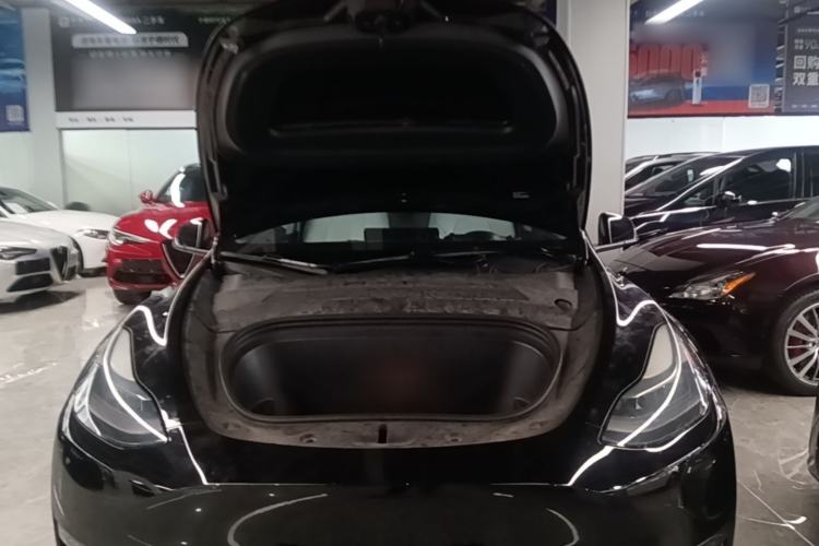 Used Tesla Model Y 2021 Long-Range All-Wheel-Drive Version 3D7 Engine Bay