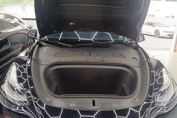 Used Tesla Model Y 2021 Standard Range Rear-Wheel Drive Version Engine Bay