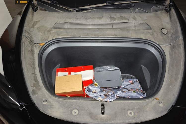 Used Tesla Model Y 2021 Long-Range All-Wheel-Drive Version Engine Bay