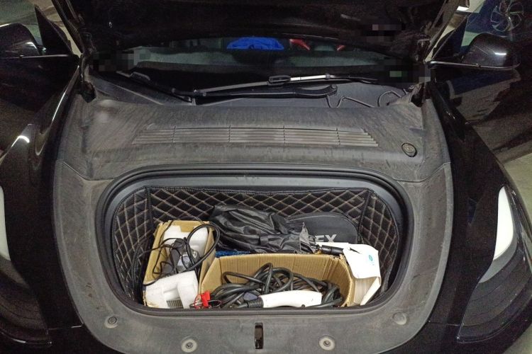 Used Tesla Model Y 2021 Standard Range Rear-Wheel Drive Version Engine Bay