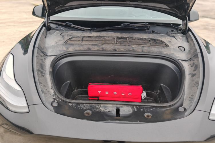 Used Tesla Model Y 2021 Standard Range Rear-Wheel Drive Version Engine Bay