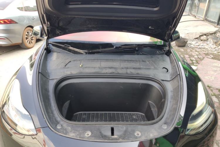 Used Tesla Model Y 2021 Standard Range Rear-Wheel Drive Version Engine Bay