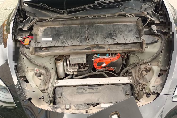 Used Tesla Model Y 2021 Standard Range Rear-Wheel Drive Version Engine Bay