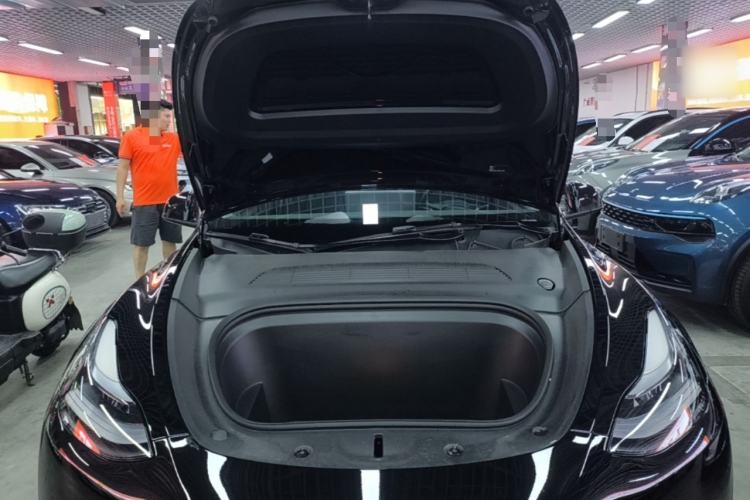 Used Tesla Model Y 2021 Standard Range Rear-Wheel Drive Version Engine Bay