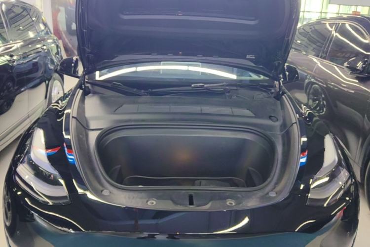 Used Tesla Model Y 2021 Long-Range All-Wheel-Drive Version 3D7 Engine Bay