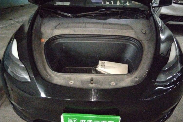 Used Tesla Model Y 2021 Standard Range Rear-Wheel Drive Version Engine Bay