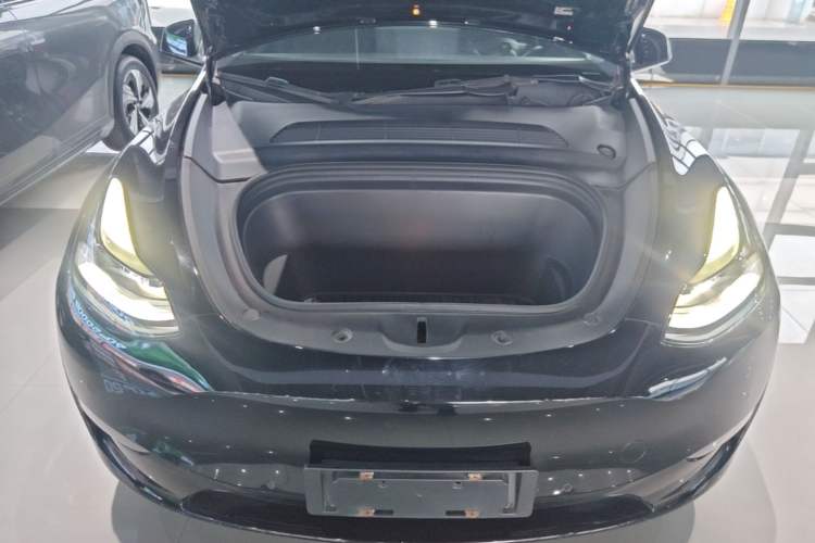 Used Tesla Model Y 2021 Long-Range All-Wheel-Drive Version Engine Bay