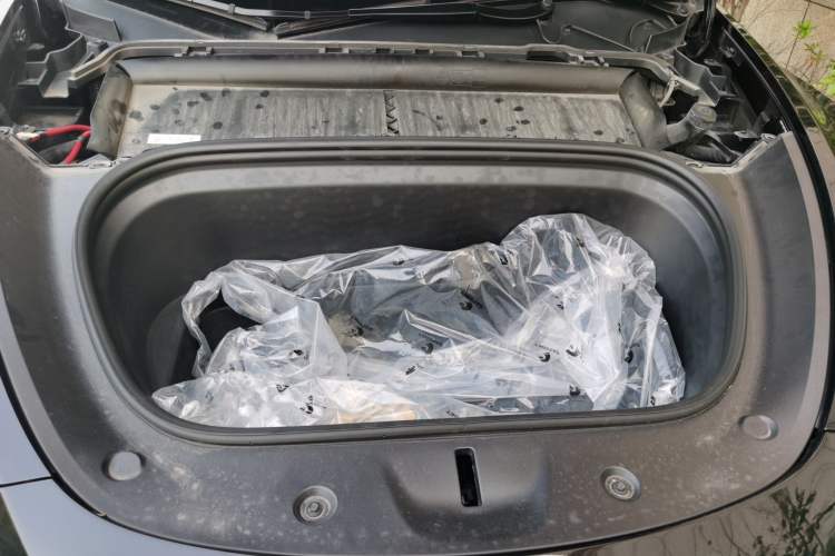Used Tesla Model Y 2021 Standard Range Rear-Wheel Drive Version Engine Bay